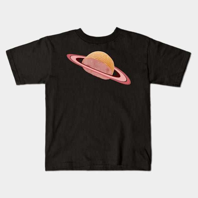 Ham Planet Kids T-Shirt by birdboy272